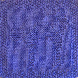 Halloween Cat Knit Dishcloth Pattern Only *PDF Digital Download*