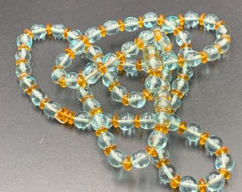 Vintage Glass Beaded Necklace