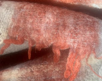 Mohair Throw, Vintage, Large