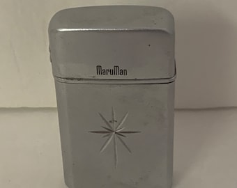 Vintage Maruman Lighter, Midcentury Modern