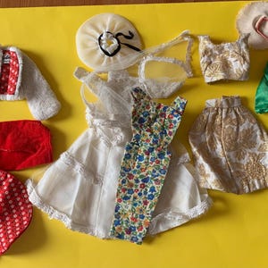 Vintage Barbie Clothes, 12 Pieces, Selling as a LOT