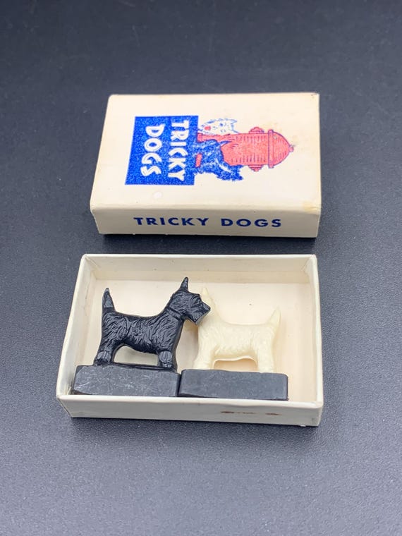 Vintage “tricky Dogs” Pocket Game, 1940s, Original Box - Etsy