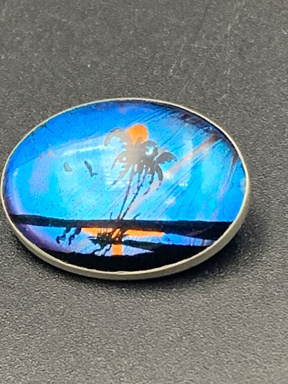 Vintage Butterfly Wing Brooch