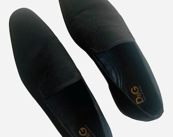 Dolce & Gabbana  Black Milano Loafers, Used, Size 43 1/2” , Made in Italy
