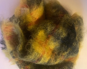 Mohair Scarf, Vintage, Made in Scotland