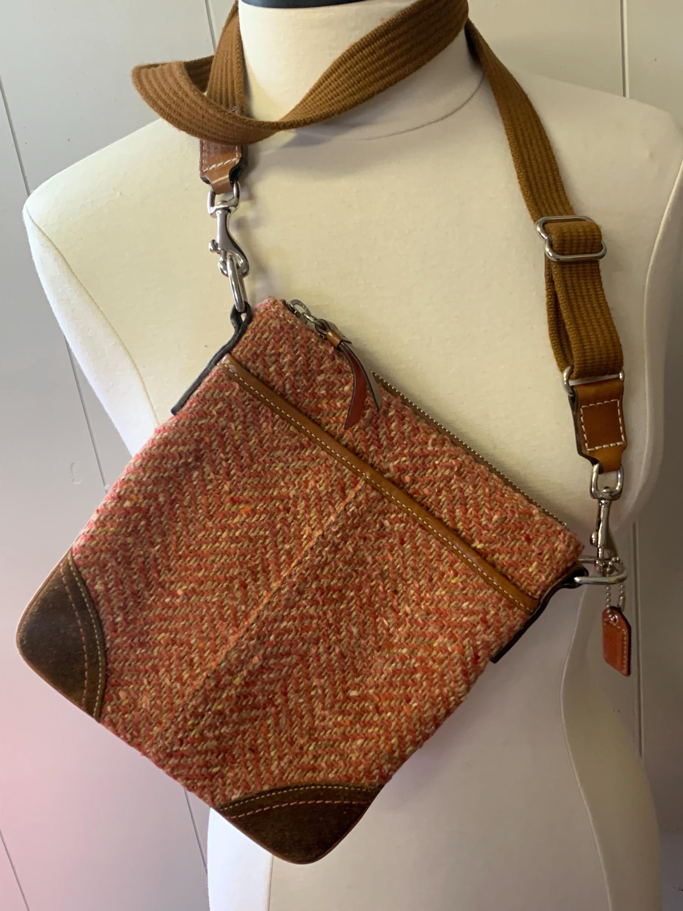 Coach Tweed Bag - Etsy