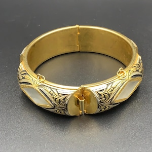 Vintage Damascene Bracelet
