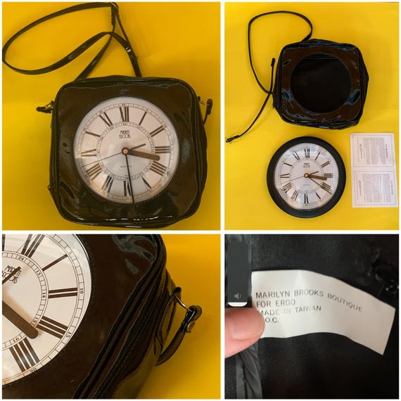 Marilyn Brooks Original Clock Purse, New in Box, 1985 - Etsy