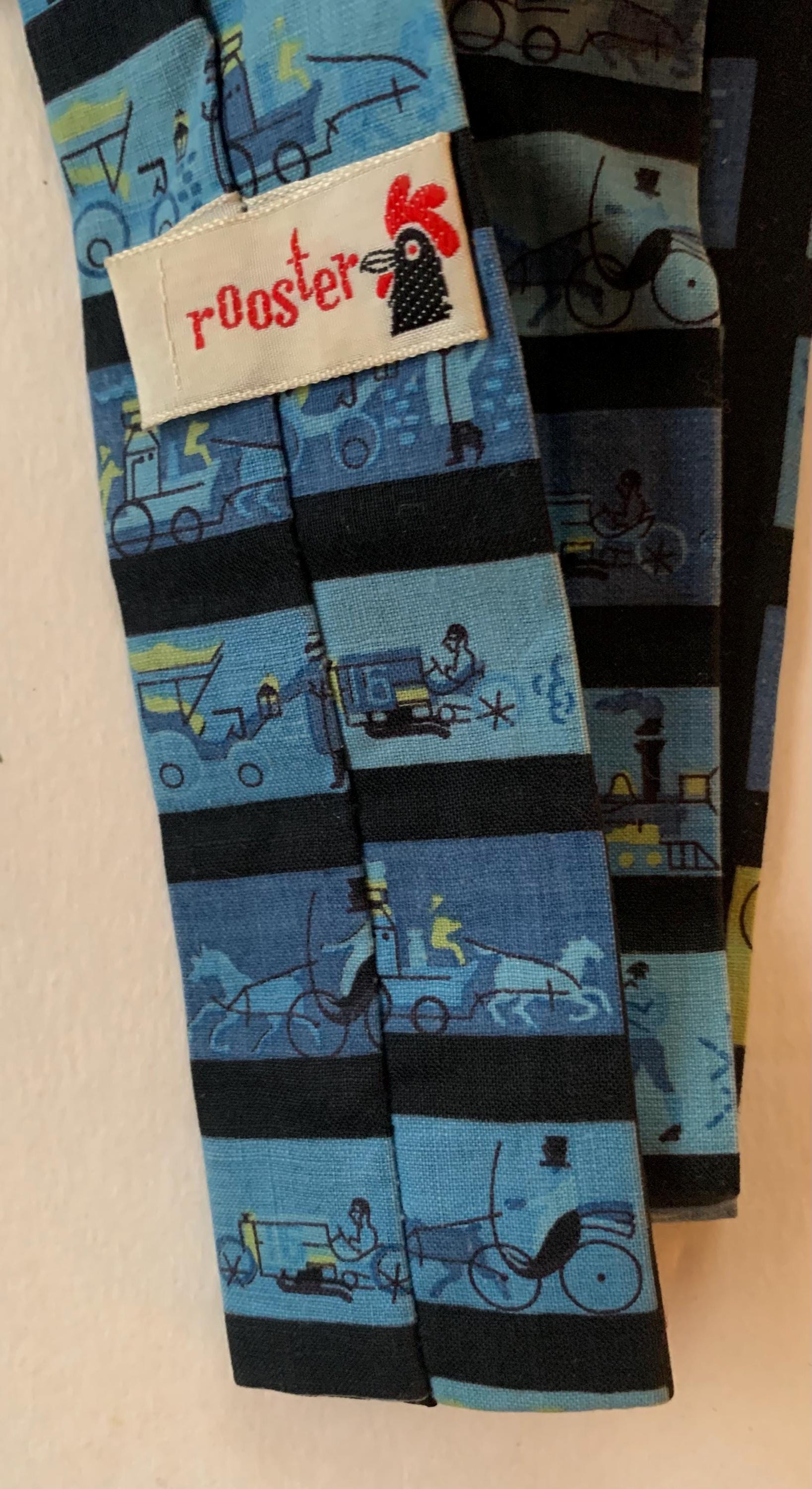 小物 50's Gun Themed ROOSTER Skinny Tie MINTY Vintage Rooster Brand Skinny Tie, 1950s - Etsy