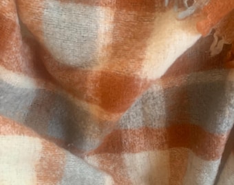 Mohair Throw, Vintage , Large