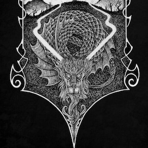 Beneath The Ancient Hills A3 Print