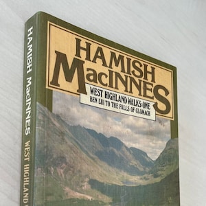 West Highland Walks: One, Ben Lui to The Falls of Glomach Book by Hamish MacInnes (1988) Rannoch Moor, Glencoe, Loch Ness, Ben Nevis Walks.
