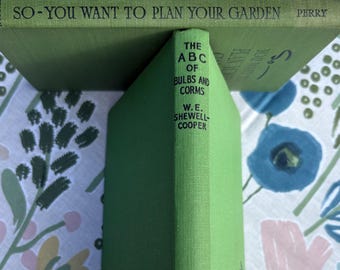 Libri di giardinaggio d'epoca, Perry & Shewell-Cooper, prime edizioni