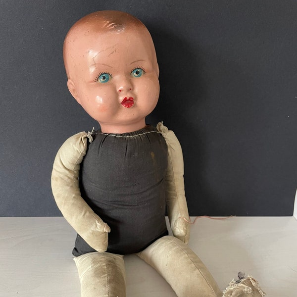 Cloth Body Doll Etsy