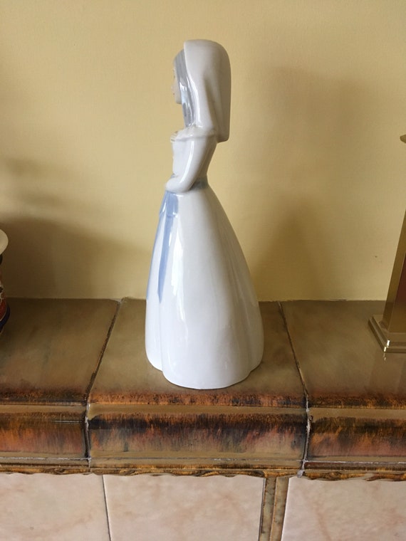 Vintage Miquel Requena Porcelain Figurine, Valencia Spanish Lady