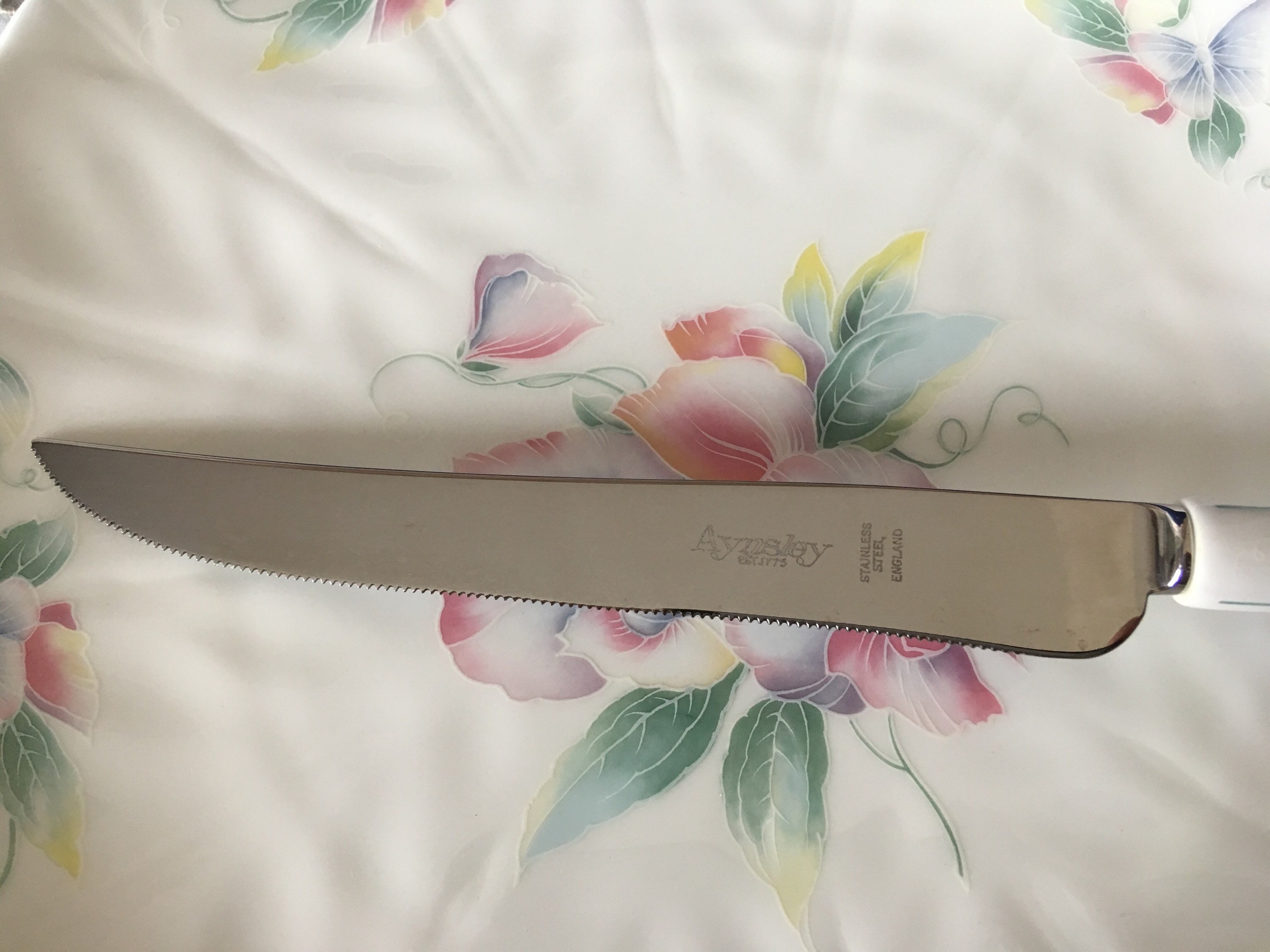 英国製ケーキ/チーズプレートとマッチするナイフ LITTLE