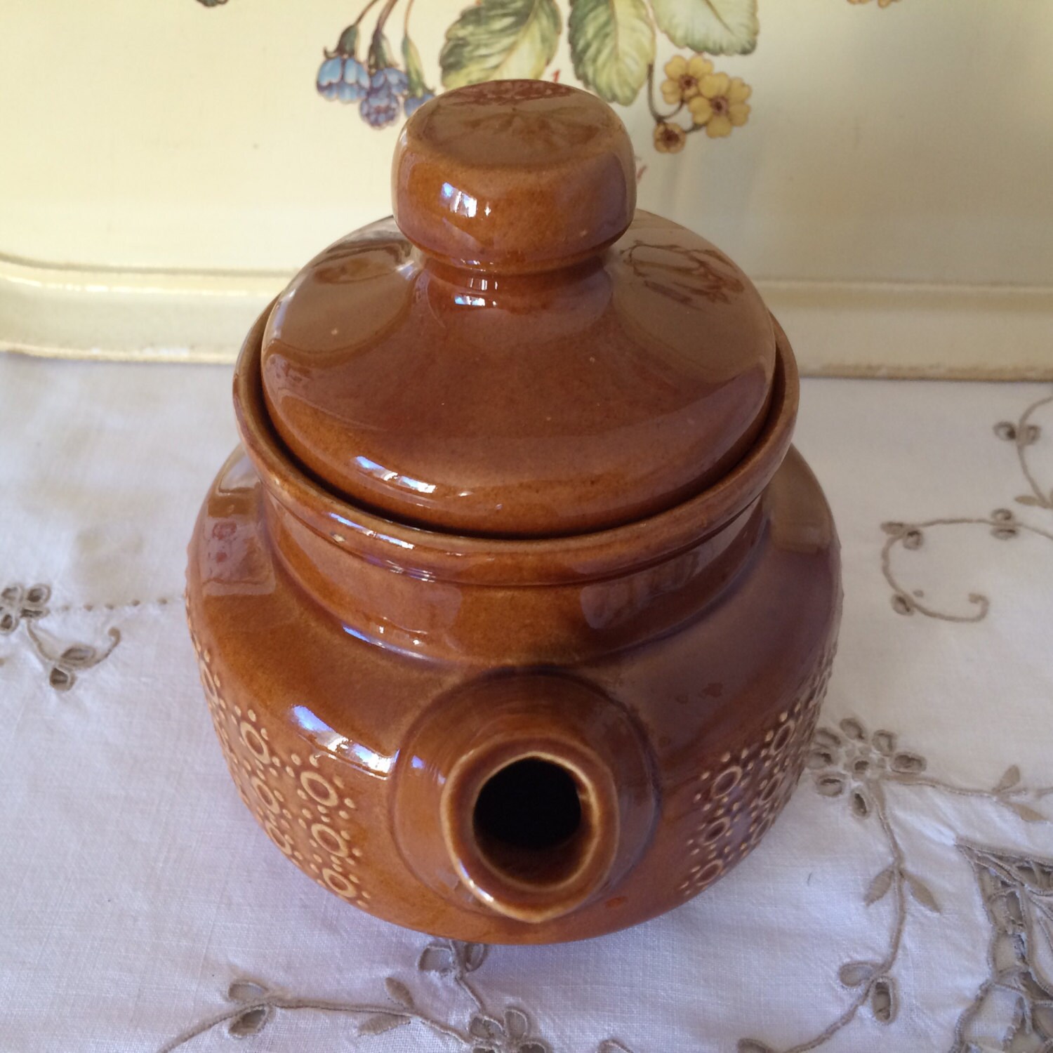 Waku Feuerfest Teapot. Made in Germany. Mid Century. Holds Etsy Australia