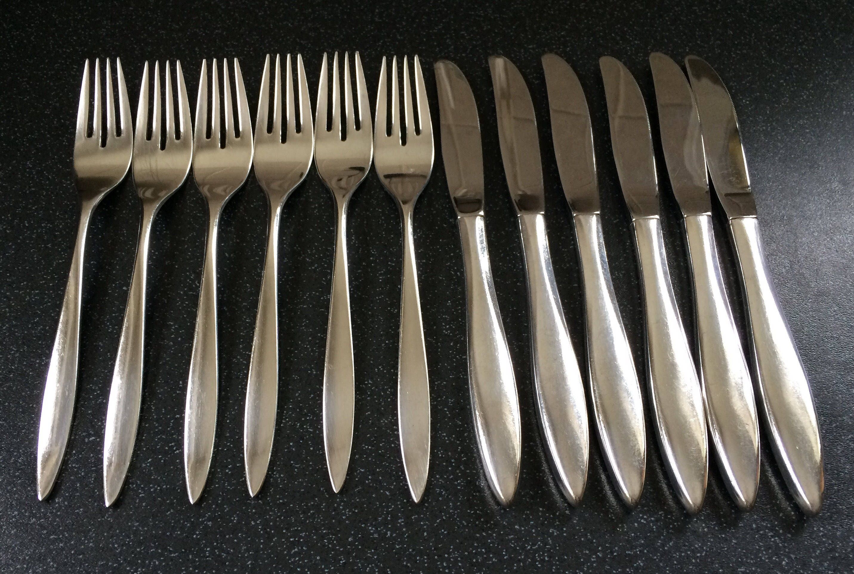 Oneida DOVER Stainless Steel Flatware – 18/10 Glossy Vietnam, Smart Choice A37G (Used)
