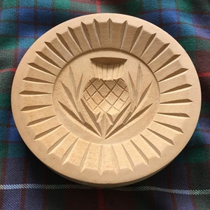 Vintage Scottish Shortbread Reversible Resin Mould/mold With 