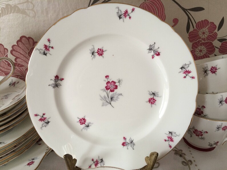 Shelley CHARM 13752 Pattern Fine Bone China Trio English Tea Etsy