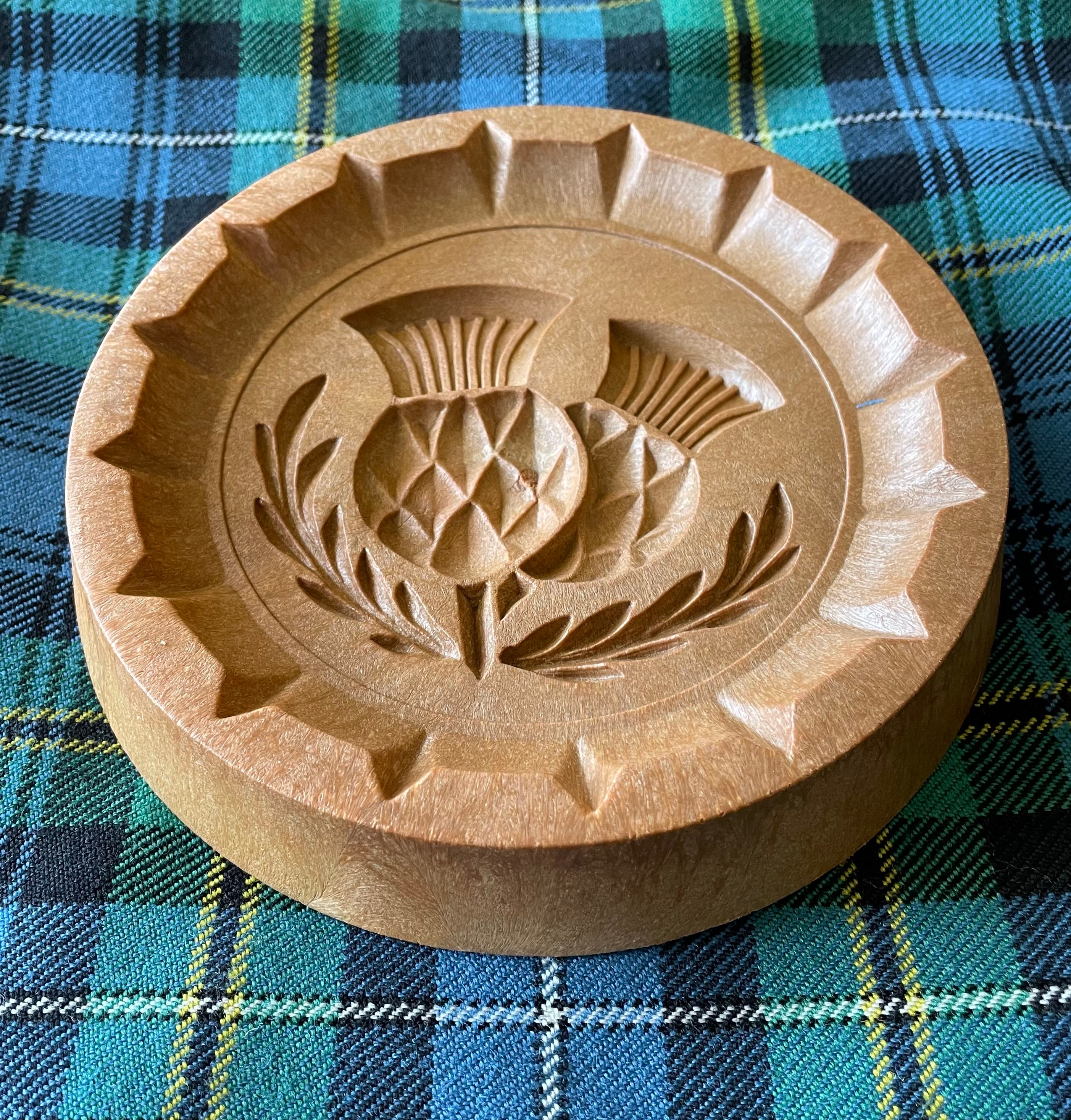 Vintage Scottish Shortbread Reversible Resin Mould/mold With 