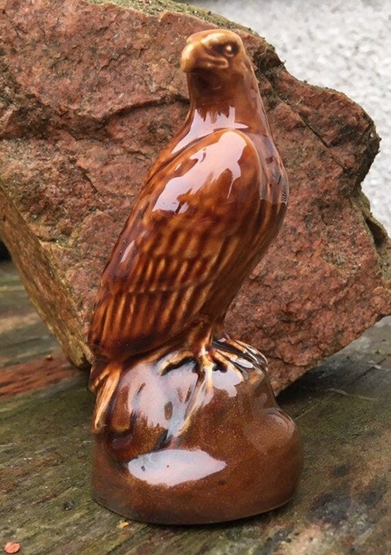 Pottery, Porcelain & Glass Vintage Beswick Golden Eagle Decanter