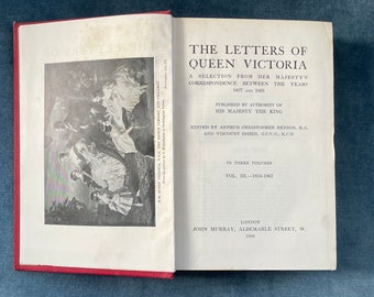 Lettres de la reine Victoria, 1854-1861, volume III, 1908