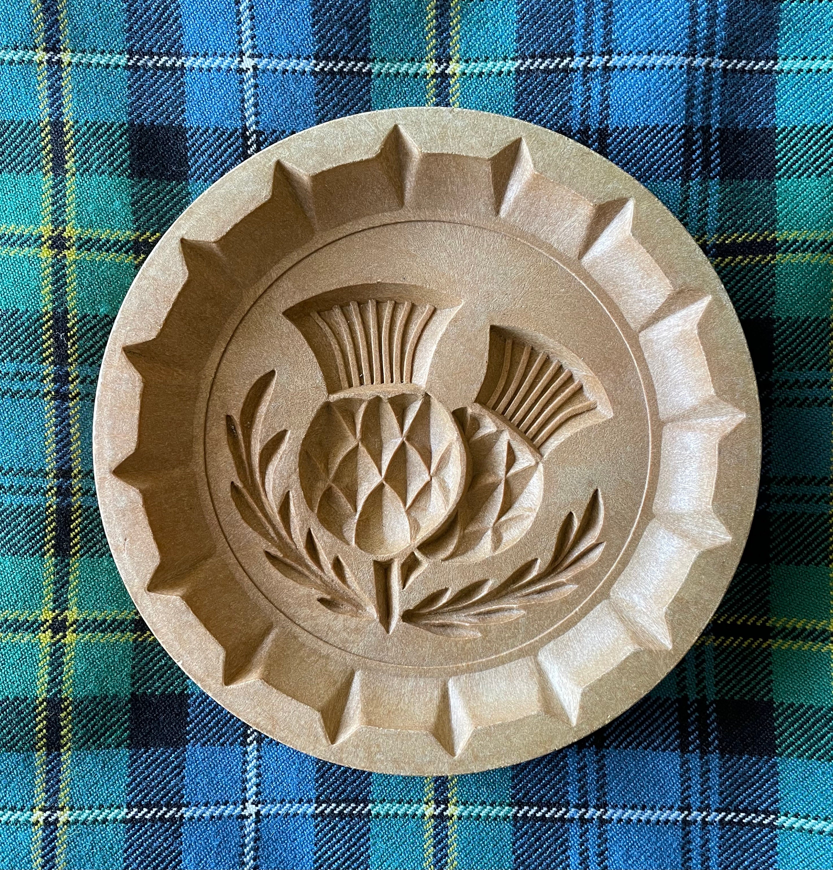 Vintage Scottish Shortbread Reversible Resin Mould/mold With 