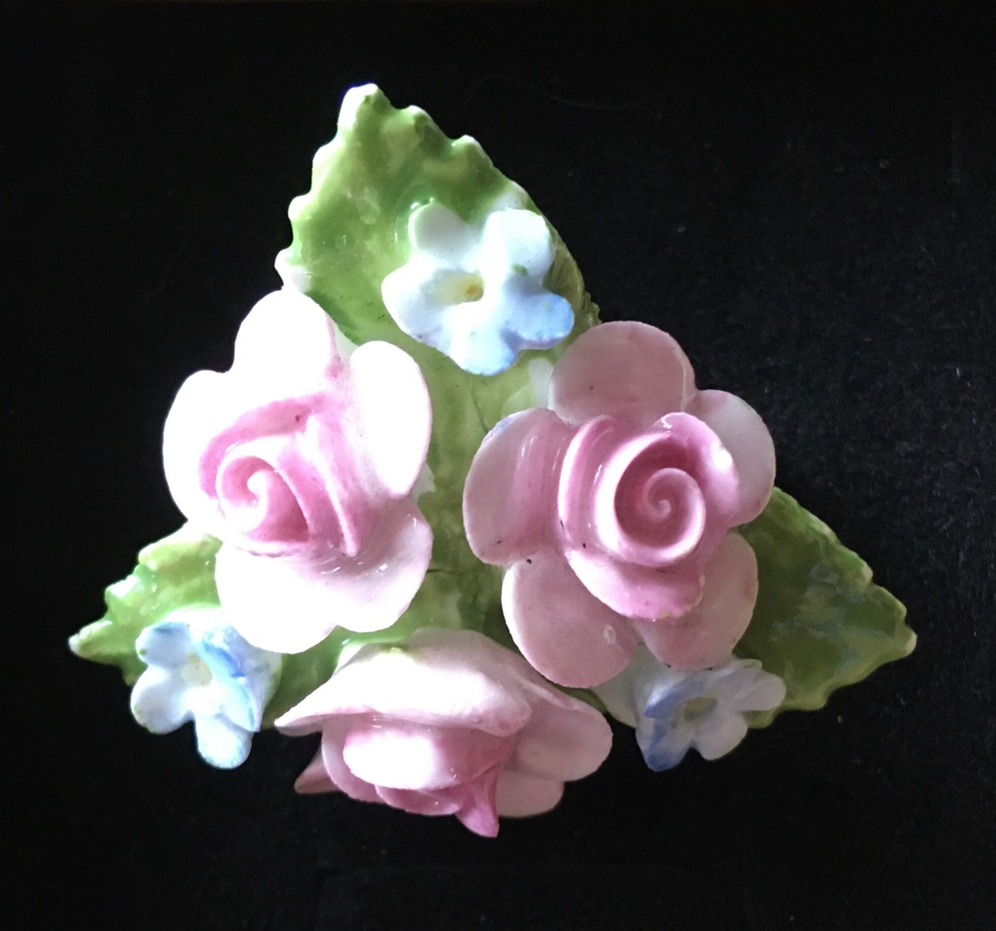 Coalport brooch sale