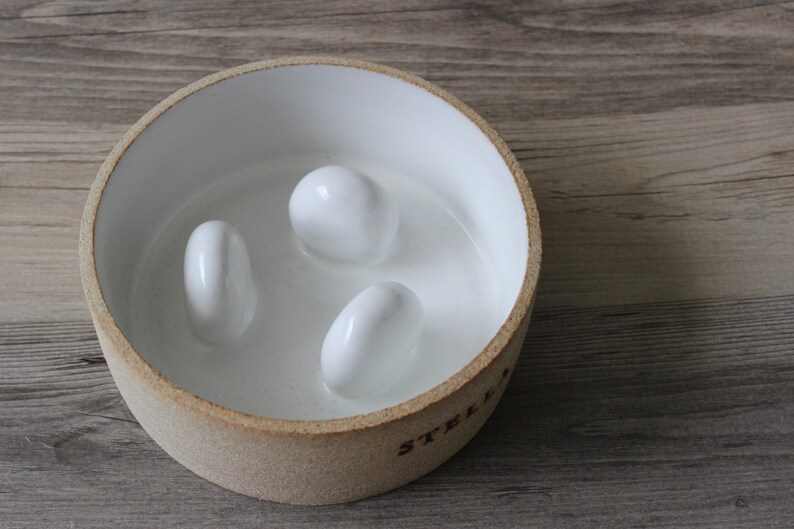 Custom Ceramic Slow Bowl Dog Bowl Cat Bowl Slow Feeder No ...