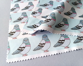 Pigeon Glasses Screen Cleaner - Lens Cloth, Cute Bird Screen Wipe, Fabric Screen Wipe