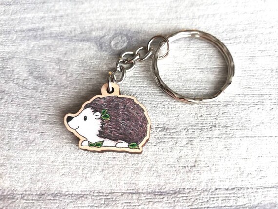 Hedgehog keyring best sale