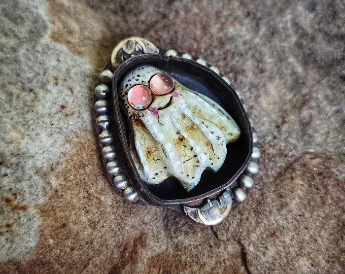 Ghost Bracelet Button - Etsy