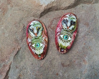 Handmade Owl Charms