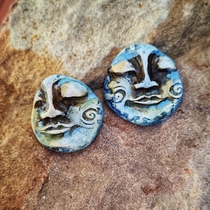 Moon Face Charms