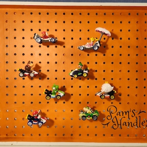 Super Mario 8 knobs with Umbrella car