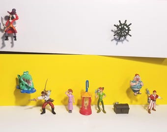 Lot de 10 poignées Peter Pan avec fée clochette