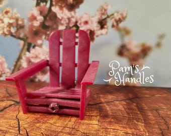 Bouton de chaise Adirondack 1