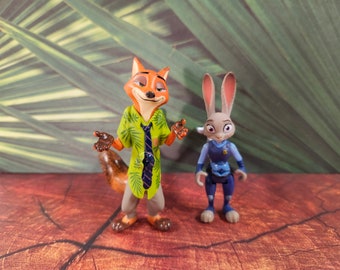 Zootopia  Nick and Judy 2 knobs
