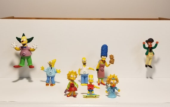 Die Simpsons Set 8 Mit Krusty Den Clown Etsy