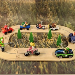 Super Mario vehicle knobs 8 w/Toad