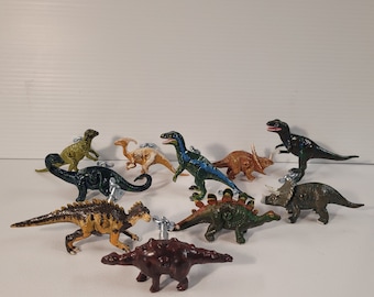 dinosaur drawer pulls, set of 10 with Scelidosaurus