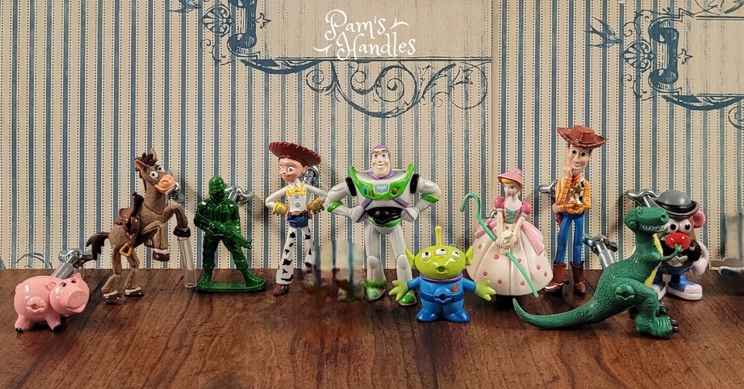 Toy Story Knobs 10 Mini With Rex - Etsy