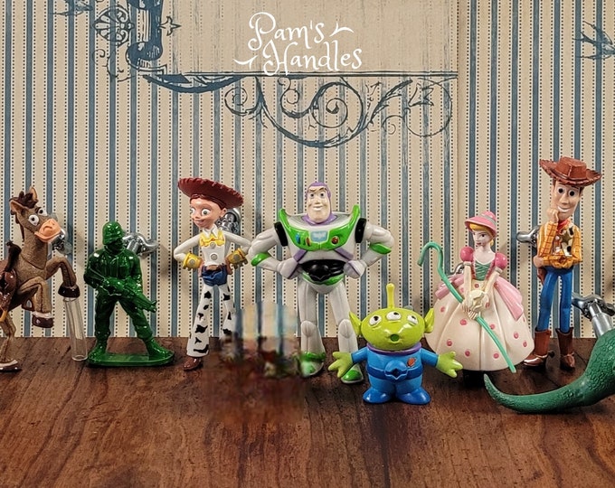 Toy Story Knobs 10 Mini With Rex - Etsy