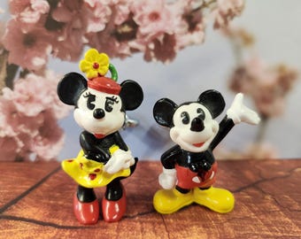 Boutons Mickey et Minnie à l'ancienne 2