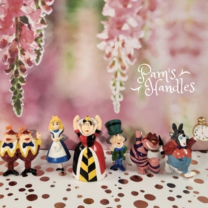 Alice in Wonderland knobs set of 6