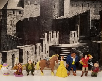 Beauty and the Beast handle set of 8 with Maurice