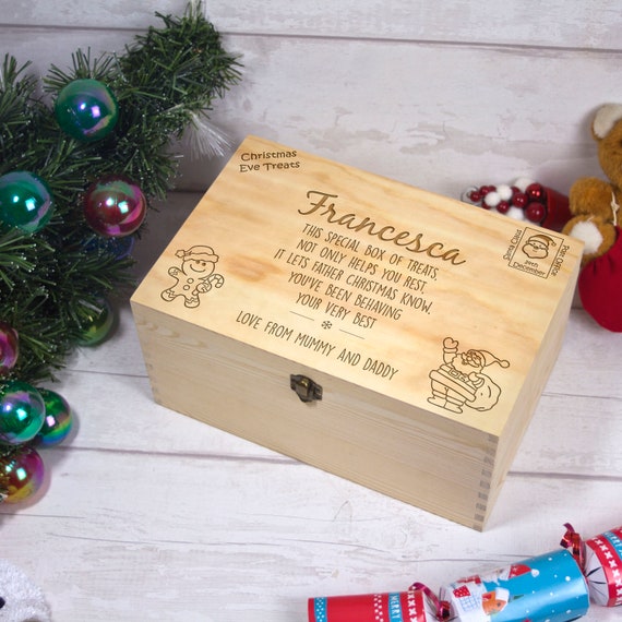 Download Free Christmas Eve Box Personalised Christmas Eve Box Father Etsy SVG DXF Cut File