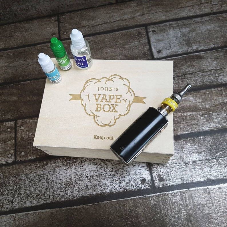 Vape box Personalised Vape Box Vape Storage ECIG Smoke Etsy