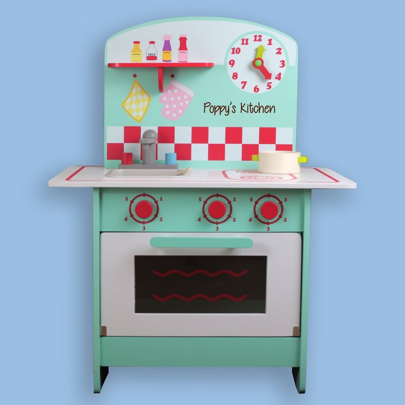 personalised toy kitchen